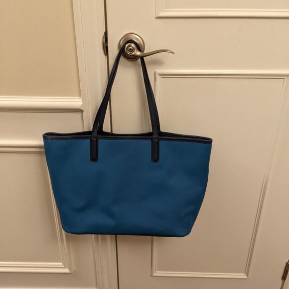 Marc by Marc Jacobs blue leather tote - Picture 2 of 8